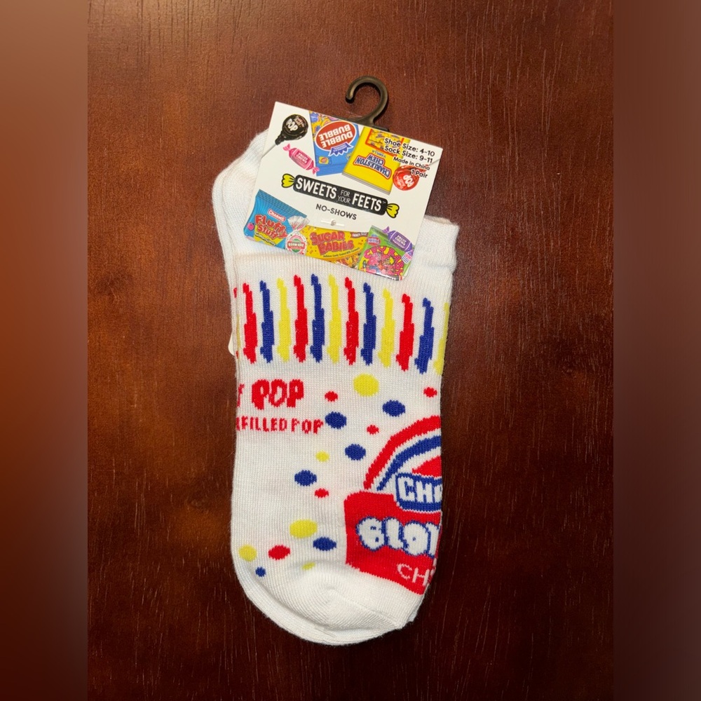 SWEETS FOR YOUR FEETS NOVELTY NO-SHOW SOCKS NWT WOMEN’S SHOE SIZE 4-10